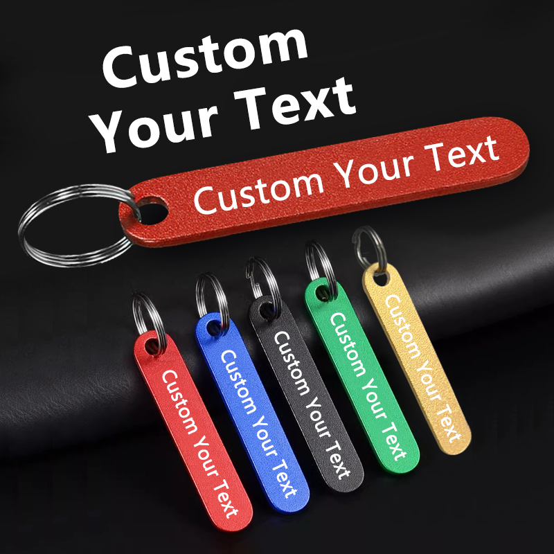 Initial Ring Custom - LLavero de acero inoxidable personalizado con