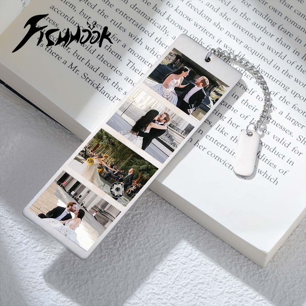 Custom Photo Book - Marcapáginas Personalizado para Parejas, Impresión de