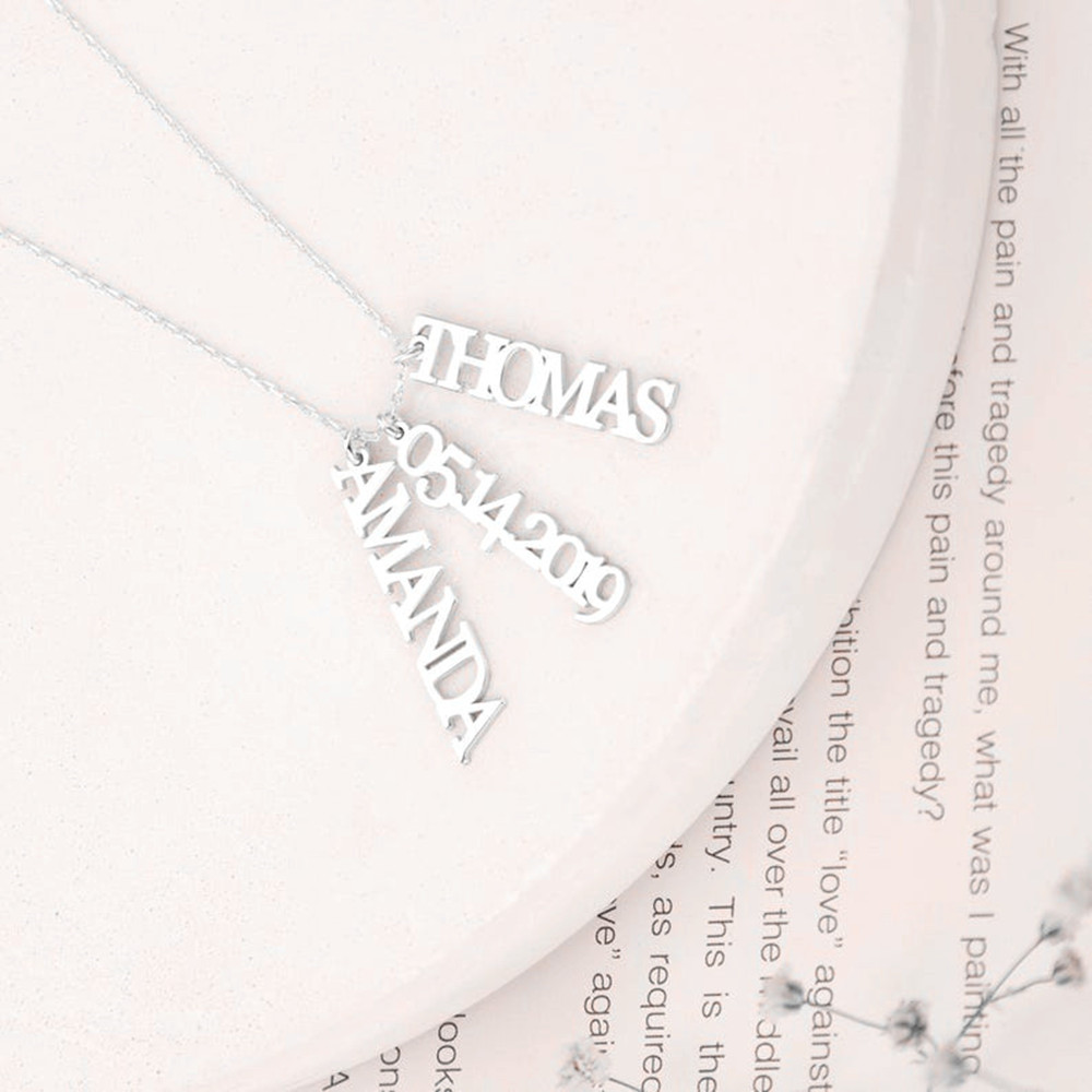 Collar personalizado con múlti - Birth Flower Necklace reseña y precio