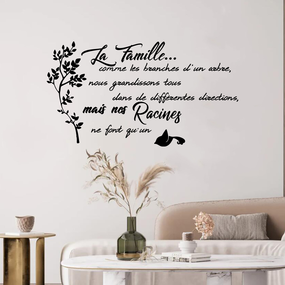 Pegatina de pared de pájaro y  - Family Tree Print reseña y precio