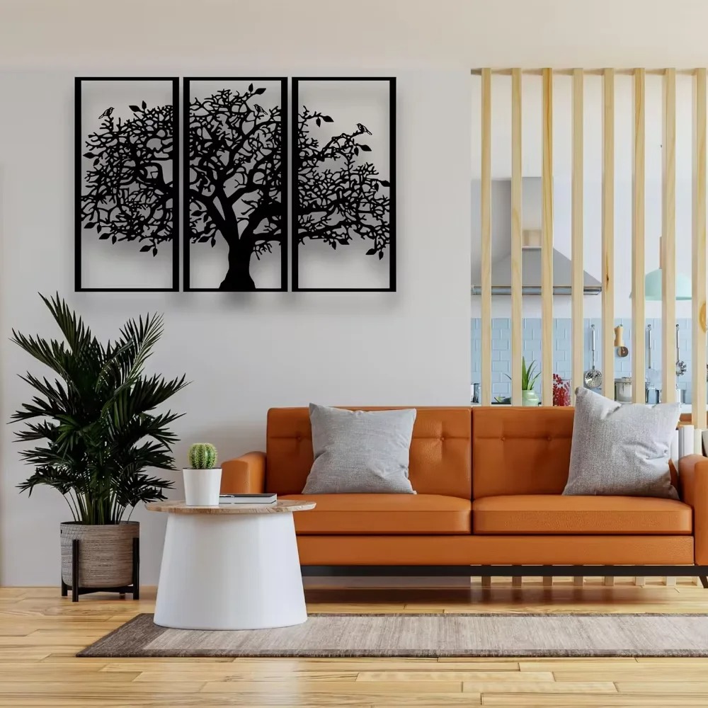 Decoración de pared de metal c - Family Tree Print reseña y precio
