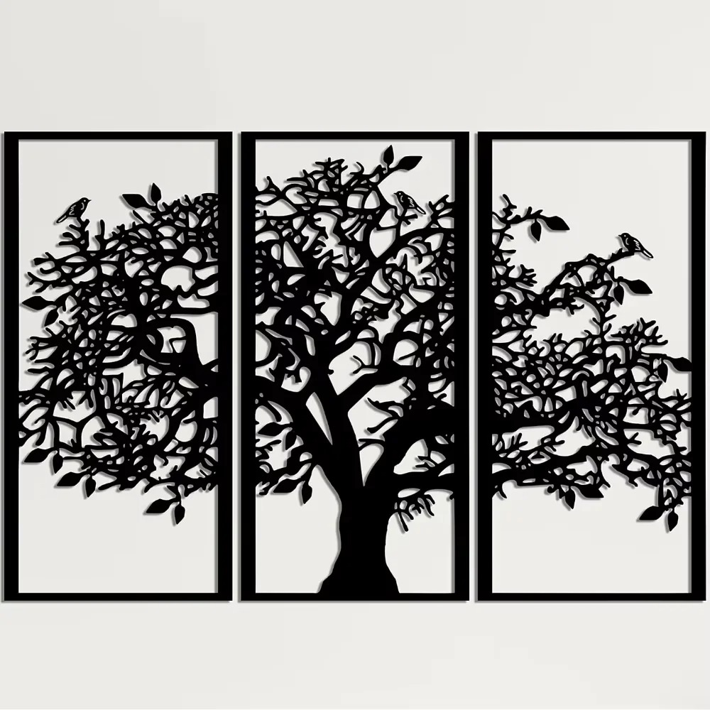 Decoración de pared de metal c - Family Tree Print reseña y precio